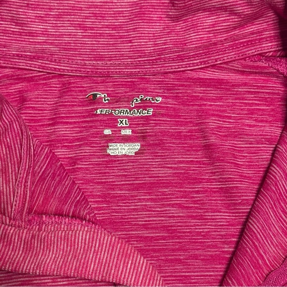 Champion Women's Pink Long Sleeve Quarter-Zip Top - Picture 5 of 10